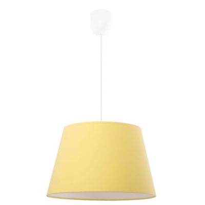 Lampex lampa wisząca Pastel żółta E27 993/E (993/E)