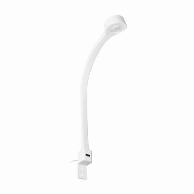 TEO lampka nocna LED 7,5W, 90 lm, 4000K, z USB, biała AD-OM-6337L4/W ORNO (AD-OM-6337L4/W)