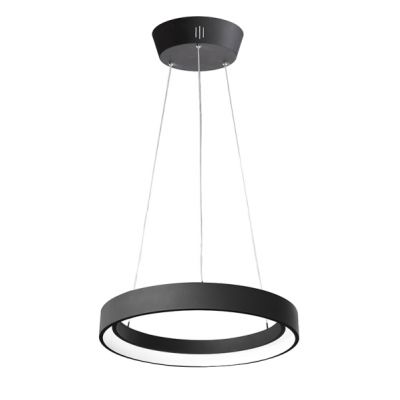 ITALUX lampa wisząca Regallo LED, zintegrowany 38W 2200 lm 3000K IP20 kolor - czarny (MD1202606-1B BK)