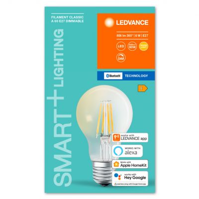 Żarówka LED SMART BTA60D 5,5W/827 230V FILCL E27 FS1 4058075208551 LEDVANCE (4058075208551)