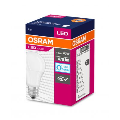 Żarówka LED E27 6W Classic A 40 6500K 500lm 4052899971011 LEDVANCE (4052899971011)