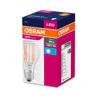 Żarówka LED E27 9W VALUE CLA60 9W/865 806lm 6500K (odpowiednik 60W) 4052899326873 LEDVANCE (4052899326873)