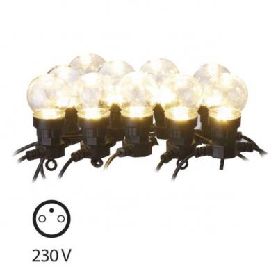 Łańcuch z żarówek 10x 5 LED girlanda 5m ciepła biel EMOS (ZY2053)