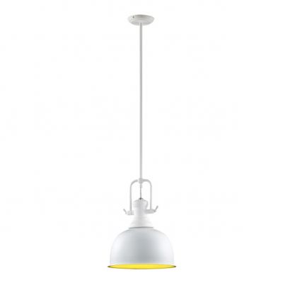 ITALUX lampa wisząca Laredo E27 60W 220V-240V IP20 kolor - biały, żółty (MA04431CA-001)