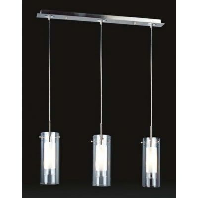 ITALUX lampa wisząca Terni E14 40W 220V IP20 kolor - chrom (MD0118F-3)