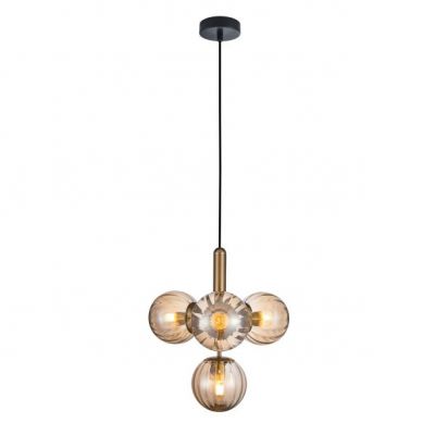 ITALUX lampa wisząca Ravena (PND-2324-4B BRO+AMB)