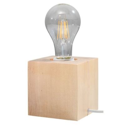 Sollux Lampa biurkowa ARIZ naturalne drewno SL.0677 (SL.0677)