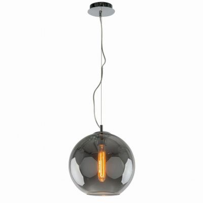 ITALUX lampa wisząca Spectre E27 60W 230V IP20 kolor - chrom (MD-DC-6042C SMOKY)