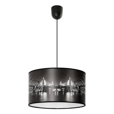 Lampex Lampa wisząca Metropolia E27 1x60W (916/1)