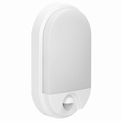 NEFRYT LED 15W, oprawa ogrodowa z czujnikiem ruchu, 1100lm, IP54, 4000K, biała AD-OP-6147WLPMR4 ORNO (AD-OP-6147WLPMR4)