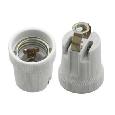 Oprawka E27 ceramiczna HLDR-E27-D 02162 KANLUX (2162)