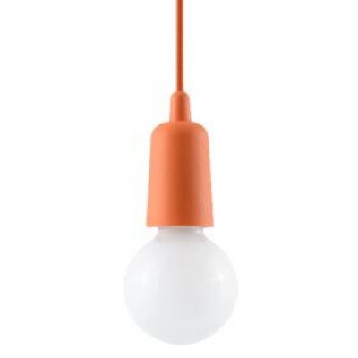 Sollux Lampa wisząca DIEGO 1 pomarańczowy SL.0584 (SL.0584)