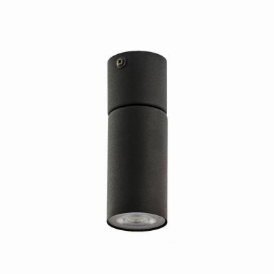 TK-Lighting lampa sufitowa Logan Black 1x GU10 - 50W czarna (4426)