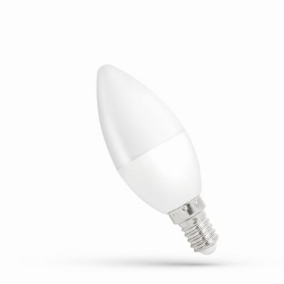 Żarówka LED ŚWIECOWA E14 230V 1W 90lm 3000K ciepła biel  WOJ+14451 Spectrum Led (WOJ+14451)