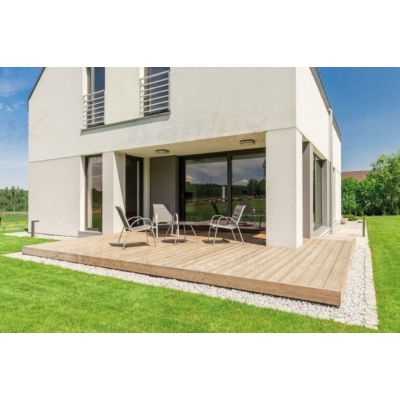 Plafoniera LED z czujnikiem ruchu 24W neutralna BENO 1920lm IP54 Grafitowy 33347 KANLUX (33347)
