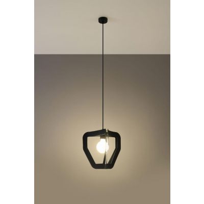 Sollux Lampa wisząca TRES czarna SL.0930 (SL.0930)