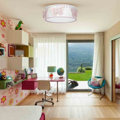 Lampa sufitowa dziecięca Papilion E27 Milagro MLP8283 (MLP8283)