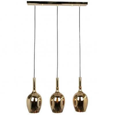 Milagro lampa wisząca Tango Gold 3xE14 chrom ML6168 (ML6168)