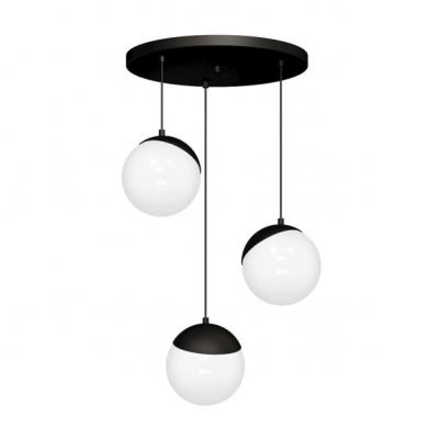 Milagro lampa wisząca Sfera Black 3xE14 MLP8868 (MLP8868)
