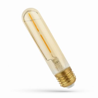 Żarówka LED retro T30 tuba E-27 2W ciepła biel  WOJ+14080 Spectrum Led (WOJ+14080)