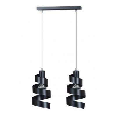 Emibig lampa wisząca SAGA 2 BLACK E27 60W MAX 352/2 (352/2)