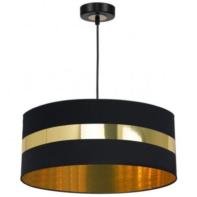 Milagro lampa wisząca Palmira E27 czarno/złota MLP6318 (MLP6318)