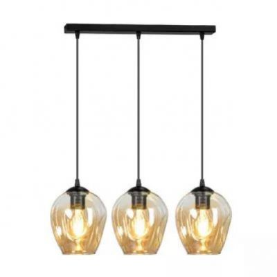 Emibig lampa wisząca Istar 3 3xE27 czarna 677/3 (677/3)