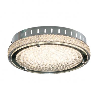 ITALUX plafon Nino Round LED, zintegrowany 20W 1600 lm 3000K IP20 kolor - chrom (C98000Y-20W)