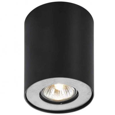 ITALUX lampa natynkowa Shannon LED GU10 GU10 50W / LED 4W 220-240V IP20 kolor - czarny (FH31431B-BL)