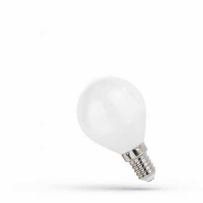 Zarówka LED kulka E-14 4W 4000K neutralna biel  WOJ+14336 Spectrum Led (WOJ+14336)