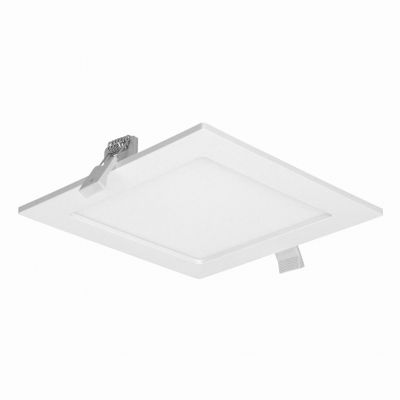 AKMAN LED 12W, oprawa downlight, podtynkowa, kwadratowa, 860lm, 4000K, biała, wbudowany zasilacz LED AD-OD-6055WLX4 ORNO (AD-OD-6055WLX4)
