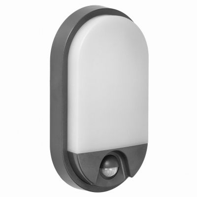 NEFRYT LED 15W, oprawa ogrodowa z czujnikiem ruchu, 1100lm, IP54, 4000K, szara AD-OP-6147GLPMR4 ORNO (AD-OP-6147GLPMR4)