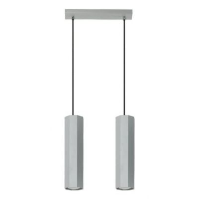 Lampex lampa wisząca Astral 2 2xGU10 popiel 792/2 POP (792/2 POP)