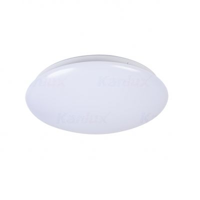 Plafoniera LED CORSO LED V2 12-NW 900lm 12W 4000K barwa neutralna IP 44 biała 31220 KANLUX (31220)