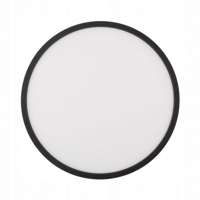 Czarny plafon hermetyczny 50cm LED 45W IP54 AQUA 6905 TK Lighting (6905)