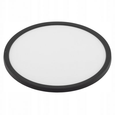 Czarny plafon hermetyczny 50cm LED 45W IP54 AQUA 6905 TK Lighting (6905)