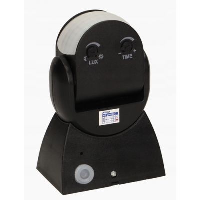 Czujnik ruchu 180st., regulacja pionowa i pozioma, IP65, 1200W, czarny OR-CR-236/B ORNO (OR-CR-236/B)