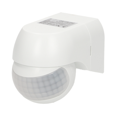 Czujnik ruchu 180st. IP44, 800W, mini, biały OR-CR-242 ORNO (OR-CR-242)