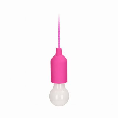 Bateryjna lampka nocna na sznurku 1W LED, 3 x AAA, różowa LA-5/P ORNO (LA-5/P)