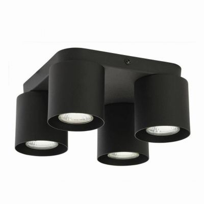 TK-Lighting lampa sufitowa VICO BLACK 4xGU10 - 50W (3412)