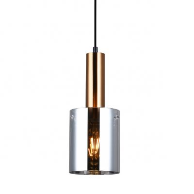 ITALUX lampa wisząca Sardo E27 40W 220-240V IP20 kolor - mosiężny (PND-5581-1-BRO+SG)