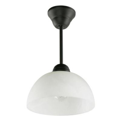 Lampex Lampa wisząca Cyrkonia A czarna E27 1x60W (662/A CZA)