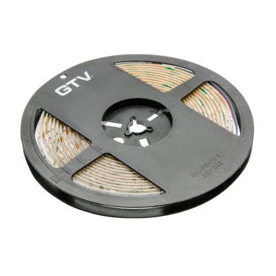 GTV TAŚMA FLASH RGB, 150 LED, 36W WOODODPORNA 10mm, ROLKA 5m LD-RGB-150-65 (LD-RGB-150-65)