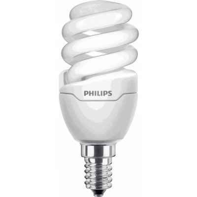 Tornado T2 mini 8W WW E14 220-240V 1PF/6 indeks wycofany PHILIPS (92660600)