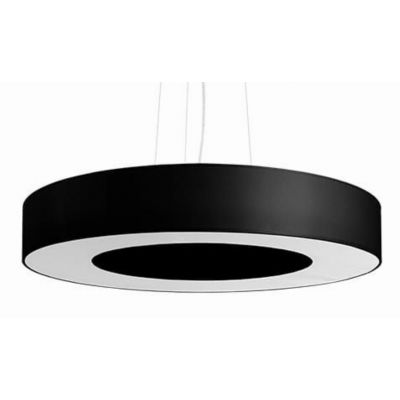 Sollux Żyrandol SATURNO SLIM 50 czarny SL.0750 (SL.0750)