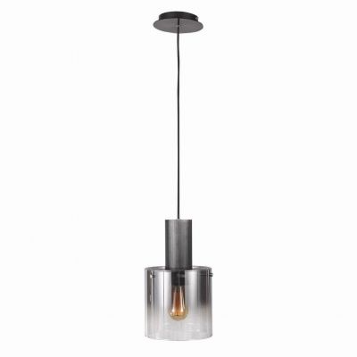 ITALUX lampa wisząca Javier E27 60W 220-240V IP20 kolor - czarny, dymny (MD17076-1A BK)