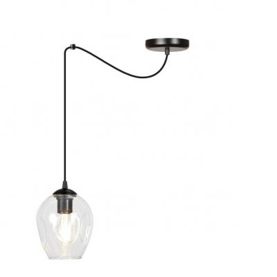 Emibig lampa wisząca Level 1 E27 czarna 756/1 (756/1)