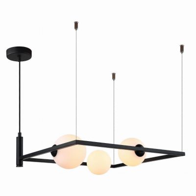 ITALUX lampa wisząca Gareth G9 25W 220-240V IP20 kolor - czarny (MDM-3975/3 BK)