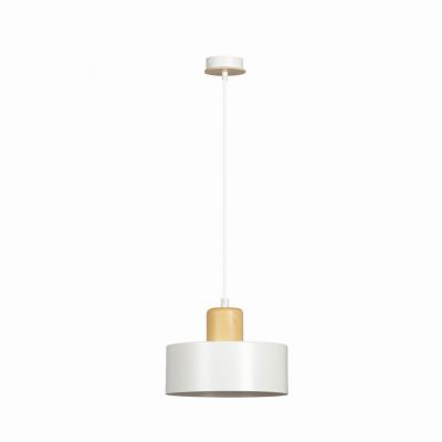 Emibig lampa wisząca TORIN 1 WHITE E27 60W MAX 1047/1 (1047/1)