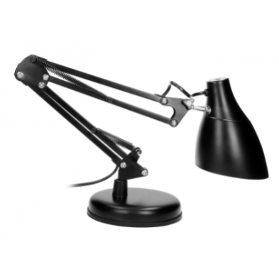 Lampka biurkowa DIAN 60W stalowa regulowana czarna DL-1/B ORNO (DL-1/B)